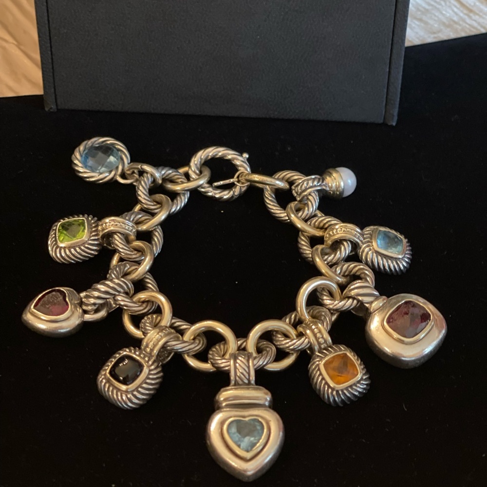 David Yurman charm bracelet